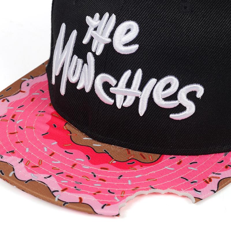New THe MUNCHies Embroidered Baseball Cap Fashion Hip Hop Street Dance Hat Cotton Wild Hats Men's Women's Universal Casual Caps