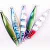 80g/100g/150g/200g/250g Luminous Vertical Trolling Boat Fishing Metal Jigs Lure Slow Jigging Lure Bait