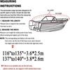 420D Durable Waterproof Oxford Trailerable Motorboat Jet Ski Cover UV Protection Thickened Version For Seadoo Yamaha WaveRunner