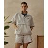 New Balance NBNAE21023 UNI ESS Heritage Short Sleeve Anorak  L GRAY 