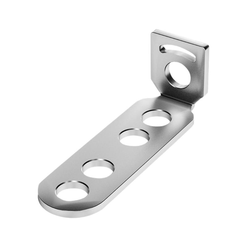 Flexible L Shaped Motorcycle Bracket Spotlight Signal Lamp Fixed Bracket Suitable for Phones Navigation Accessories