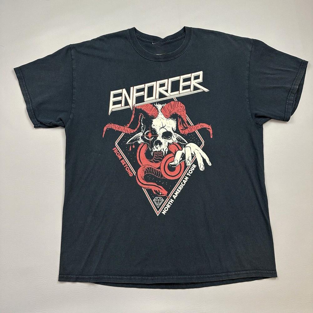 

Enforcer Band From Beyond Tour Shirt Unisex Cotton For Adult Tee All Size MK083 Unisex T-Shirt XXXXL