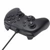 [Equipped with Rapid Fire Button] CYBER Gyro Controller Light Wired Type (for SWITCH) Black - Switch