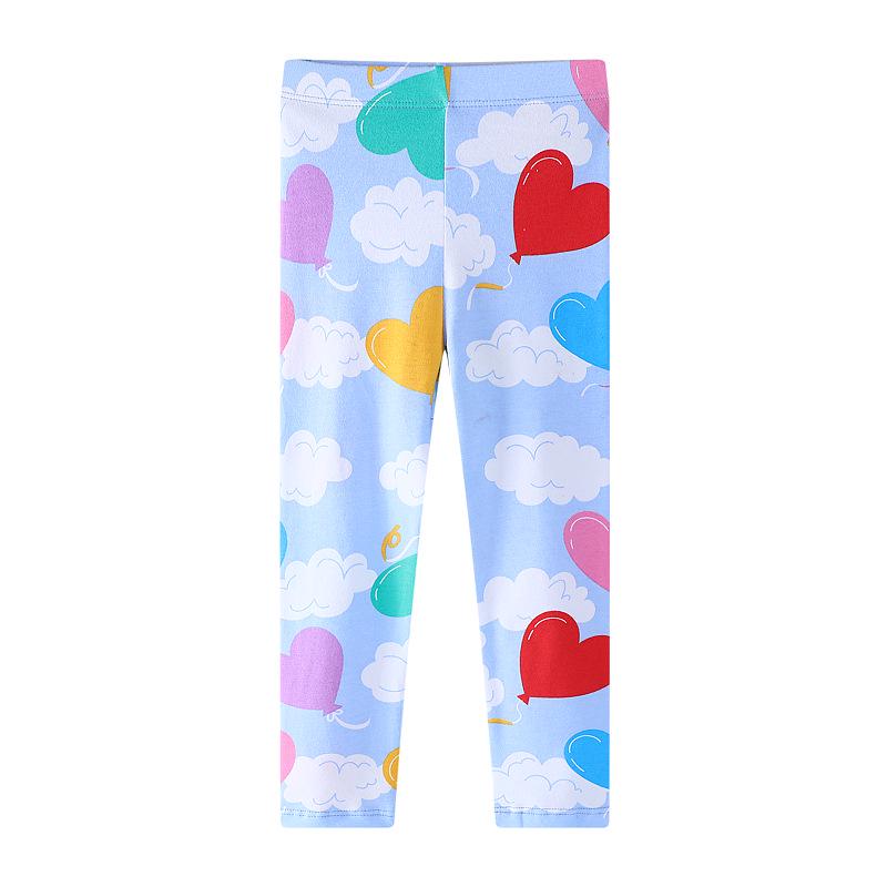 European-Style Girls Slim Fit Leggings - Spring & Autumn Wear 3T/90-95cm