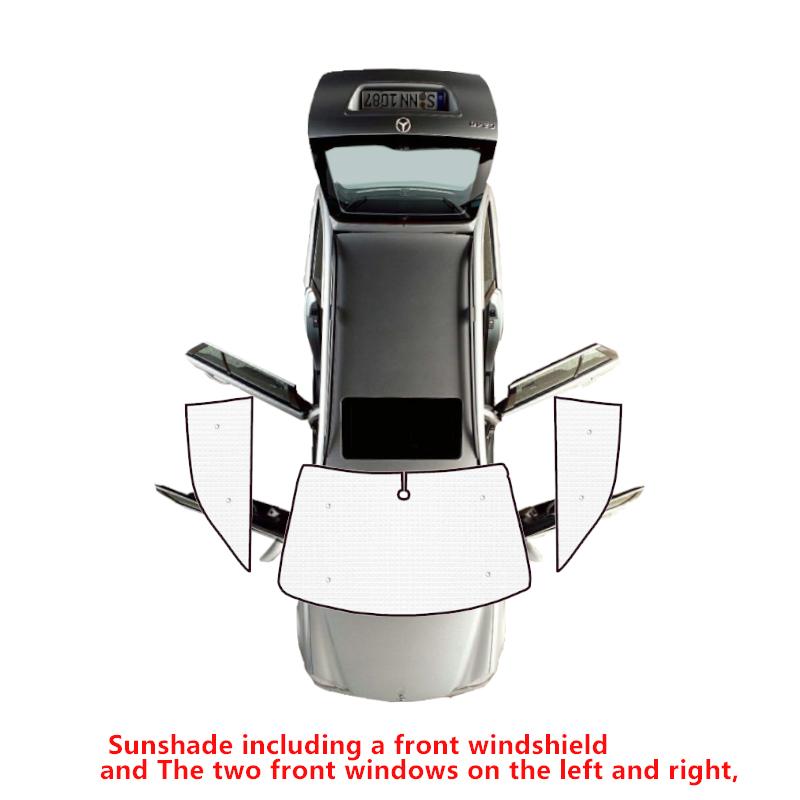 Car Sun Shade for Toyota Camry XV40 Daihatsu Altis Aurion MK6 2007 2008 2009 2010 2011 Sunshade Windshield Side Window Shading