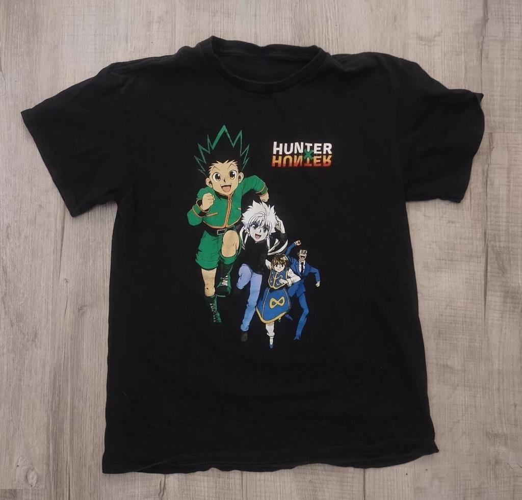 2025 Anime Hunter X Hunter T Shirt Men's Cotton Short Sleeve Tee Casual Clothing Vintage Harajuku Women  Unisex Oversized Tops