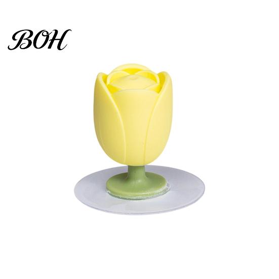 Convenient Bathroom Tool Toilet Lid Lifter with Flower Handle, Silicone Easy Lifting Opener, Anti-slip Gadget, No-touch Seat Handle for Gadgets