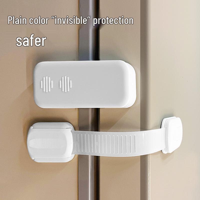 Child Safety Lock for Cabinets and Fridge - Anti-Pinch & Anti-Baby Opening Drawer Buckle