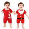 Moerstar Santa Costume for Babies and Kids, Christmas Cosplay Costume, Soft To the Touch, Boys and Girls, Fancy Dress, Coverall, Kigurumi, Popular