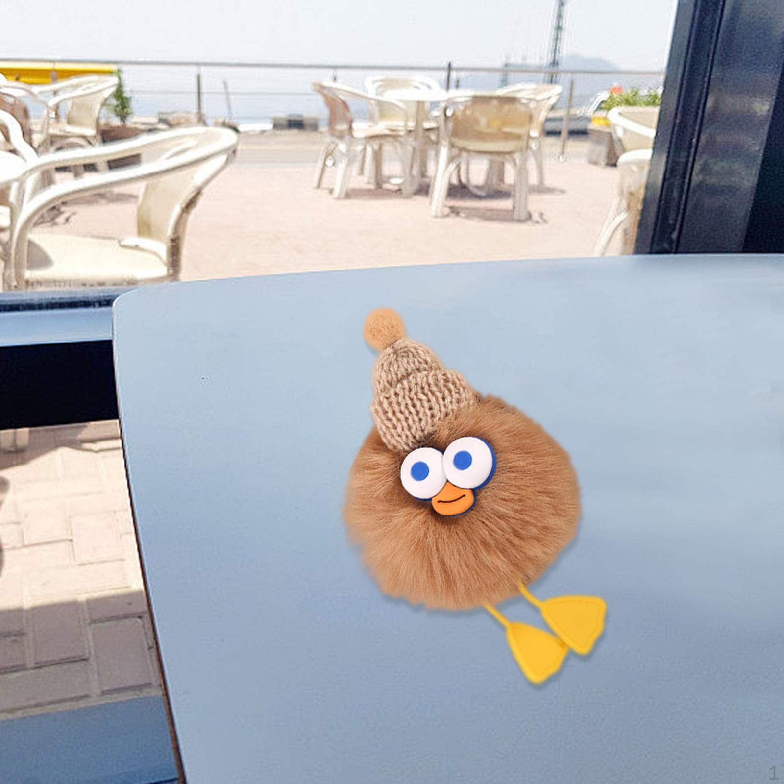 

Брелок для ключей в виде животного, сумка, аксессуары, уникальный подарок для семьи, друзей, детей, взрослых коричневый