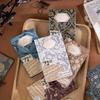 60 adet/kutulu Vintage Edebiyat ve Sanat el çadırı DIY dekoratif temel kağıdı el yapımı Scrapbooking Junk Journal Malzemeleri