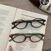 Y2K Girls Retro Oval Frame Glasses Women Female Ins Sweet Cool Eyewear Trend  Reading Computer Anti Blue Light Eyeglasses