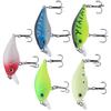 5Pcs Fishing Lure Set Artificial Colorful Little Fat Fish Bait Kit Fishing Accessory