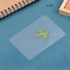 1/5/10Pcs Lucky Clover Postcards Natural Grass Transparent Wishing Cards For Bookmarks