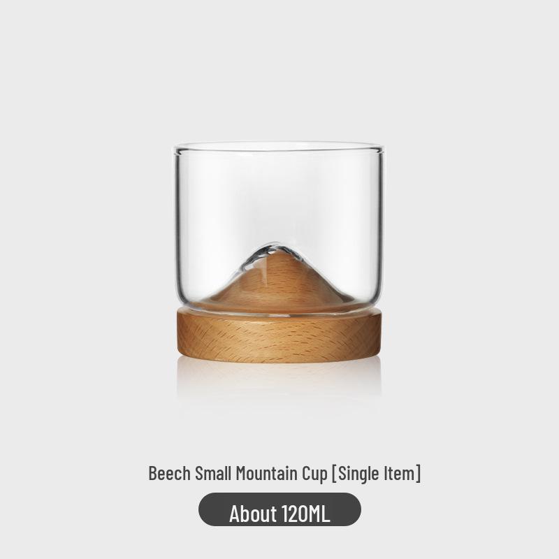Mu Sheng Personalized Glass Tea Tasting Cup - High Temperature Resistant, Japanese Style