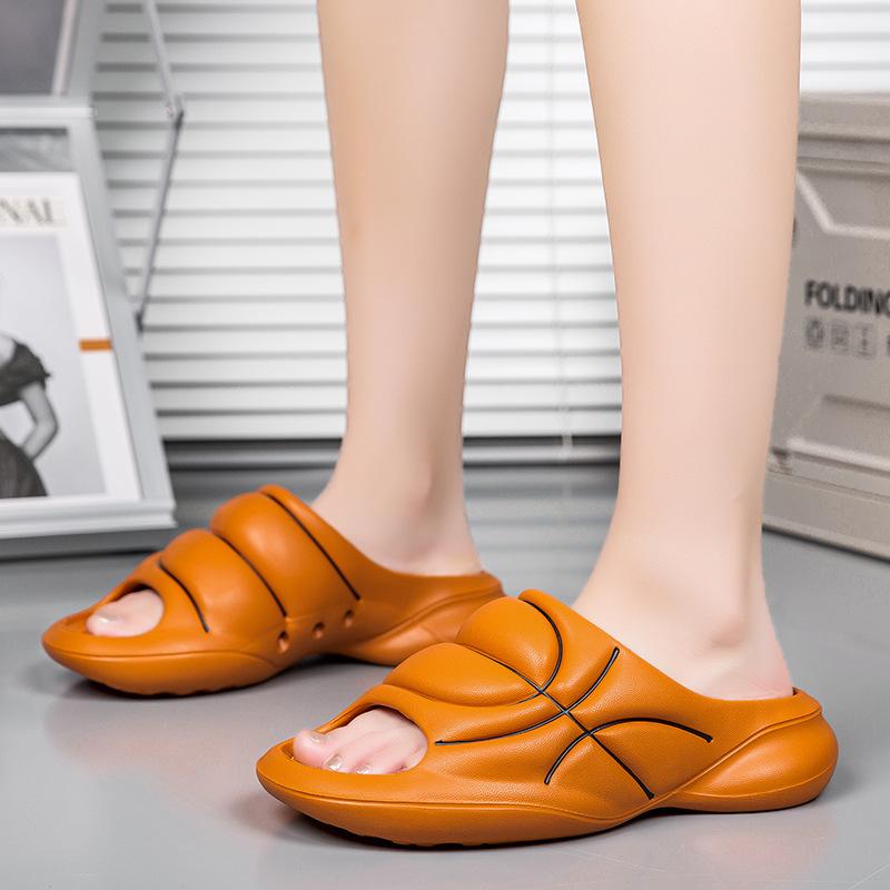 

Men s Women Thick Sole Cushioned Slide Sandals Non-slip Fashion Slippers for Outdoor Home Use 47 помаранчевий