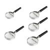 Handheld Magnifier Glass Lens Nonslip Handle 50mm 60mm 75mm 90mm 100mm Size Easy To Carry Magnifying Glass
