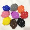 Silicone Rubber Car Key Cover Fit For Benz Smart K City Coupe Cabrio Roadster Fortwo Forfour 3 Button Remote Key
