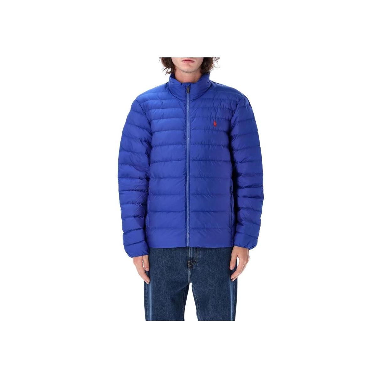 

Polo Ralph Lauren Куртка с длинным рукавом и молнией на воротнике с логотипом Мужские куртки Синий 710949955-005 XL