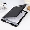 Sturdy Polypropylene Storage Folder Plastic Clipboard with And Pen Holder, Letter Size Slimcase Smooth Writing Surface Folder, Durable Portable