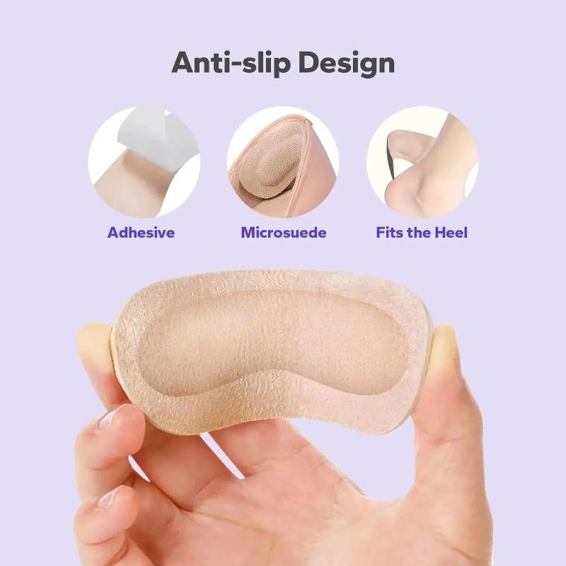 Soft Adhesive Heel Pads Adjustable Anti-slip Heel Stickers Pain Relief Foot Care Protector Inserts