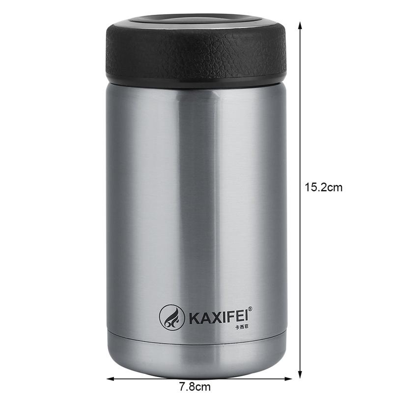Stainless Steel Vacuum Thermal Insulated Travel Mug Bottle Flask Coffee Cup