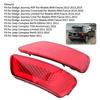 2Pc Car Rear Bumper Tail Parking Brake Light Warming Signal Reflector Lamp Cover No Bulb for Dodge Journey AVP/Crew/Crossroad/GT
