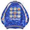 Yoshida Yu Doraemon Sukajan Jacket with Embroidered Logo for Men and Women I'm