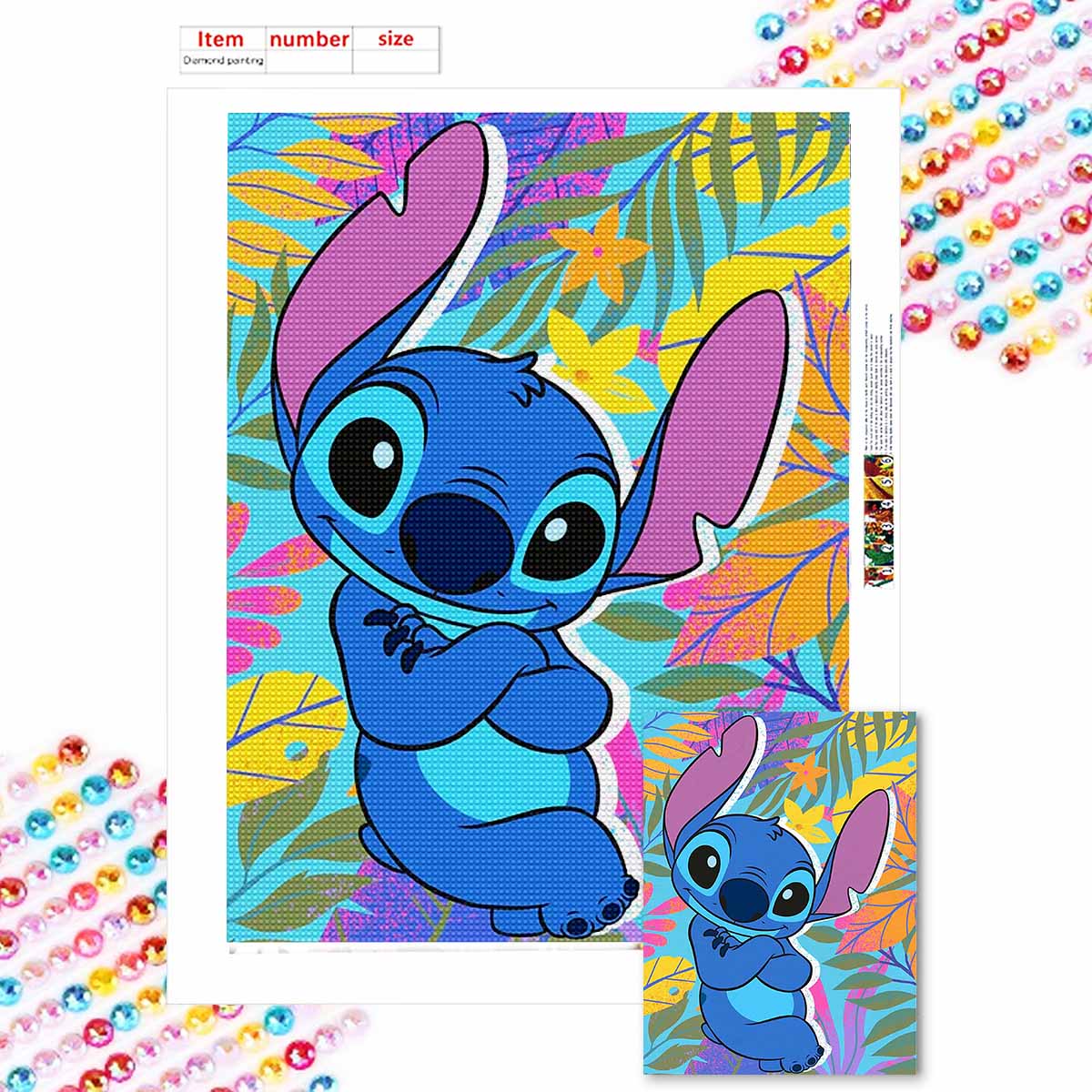 

Full Round Diamond Painting Leisurely Stitch Art Rhinestone Picture Mosaic DIY 5D Cross Stitch Embroidery Home Decoration Round 20x30cm