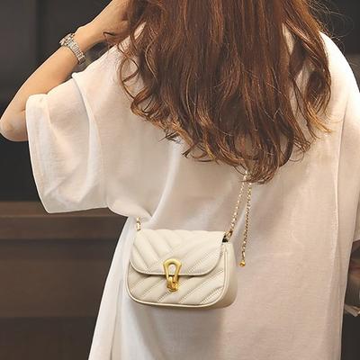 Bags Summer Women's Crossbody Small Bags Versatile Chain Bags Light Luxury Leather Underarm Commuter Bags Bags
