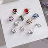 Pack of 5 Nails Art Charms 3D Nail Rhinestones Crystal Nail Gems Nails Art Decorations Nail Supplies for Acrylic Nails