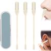 3/6x Upgraded Nasal Hair Cutter with Storage Box, 2-in-1 360° Rotating Nostril Hair Removal Tool, Nose Hair Trimmer Travel Essentials for Women Men