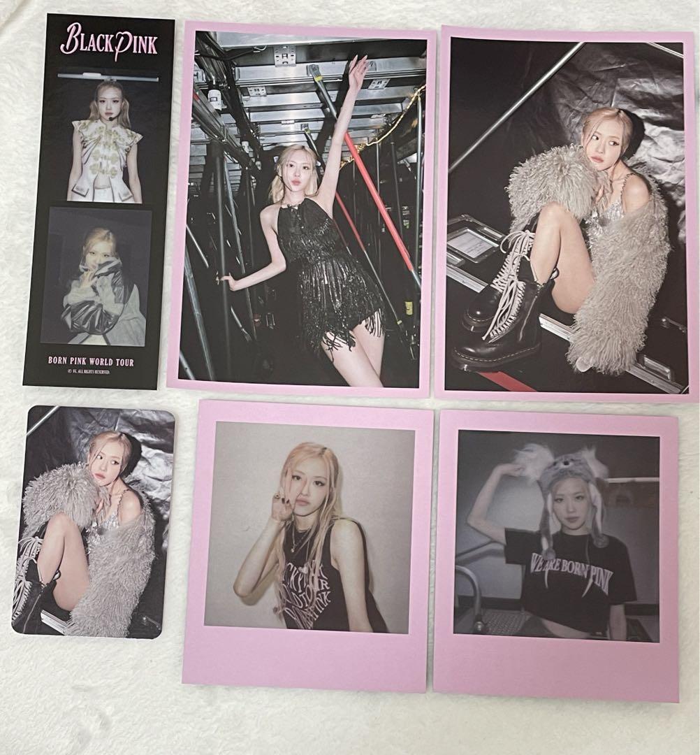 

[USED] BLACKPINK PHOTO PACKAGE Trading Card Rose Set