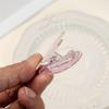5Pcs Cute Cartoon Acrylic Double-Sided Pp Clip Original Multifunctional Clip Student Storage Clip Exam Paper Clip