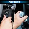 Transmission Range Sensor Neutral Safety Multifunction Switch Compatible for Kia Forte 2012-2018, Durable Metal Silver Tone