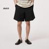 CROQUIS Men's 2024 Spring Raw Edge Casual Cropped Pants