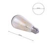 DECORATIVE LED BULB E27 4W ST64 WARM AMBER
