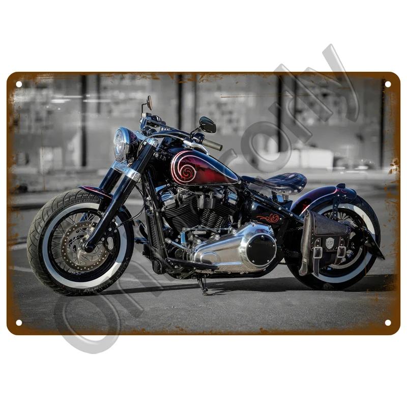 Vintage Metal Wall Sign  Retro Motor Oil Gas Racing Tin Poster for Garage  Man Cave Decor Perfect Iron Plate Decoration for Home