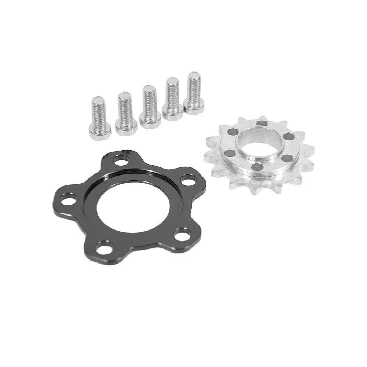Für Surron Light Bee X Reifenbreiterungs-Kit Kettenrad-Traverse 4 mm breitere Reifen montiert Zweistufiges Zahnradgetriebe für SURRON