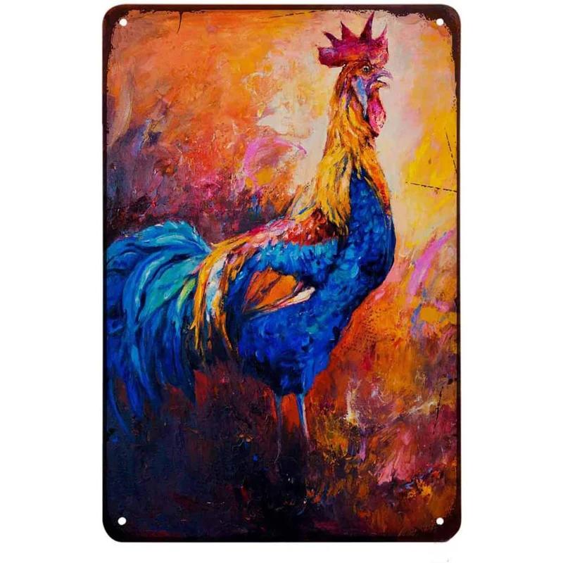 Animals Metal Tin Signs Sweet Cheeks Hello Posters Plate Wall Decor for Home Garden Bars Man Cave Cafe Clubs Retro Poster Plaque
