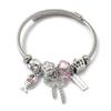 Pink Summer Cool Bracelet For Women Fashion Sweet Lightweight Breathable Wrist Jewelry Gift
