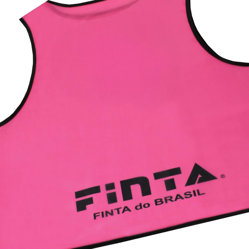 FINTA Soccer/Futsal Bib, One Size Fits All, Adult, Sublimation, No Number, FT3523 (7200) Pink
