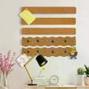 2/4 st Självhäftande Korktavla Remsor Väggorganisatör Anslagstavla Remsor Tavla Meddelandetavla Foton Display Hemmakontor Dekoration