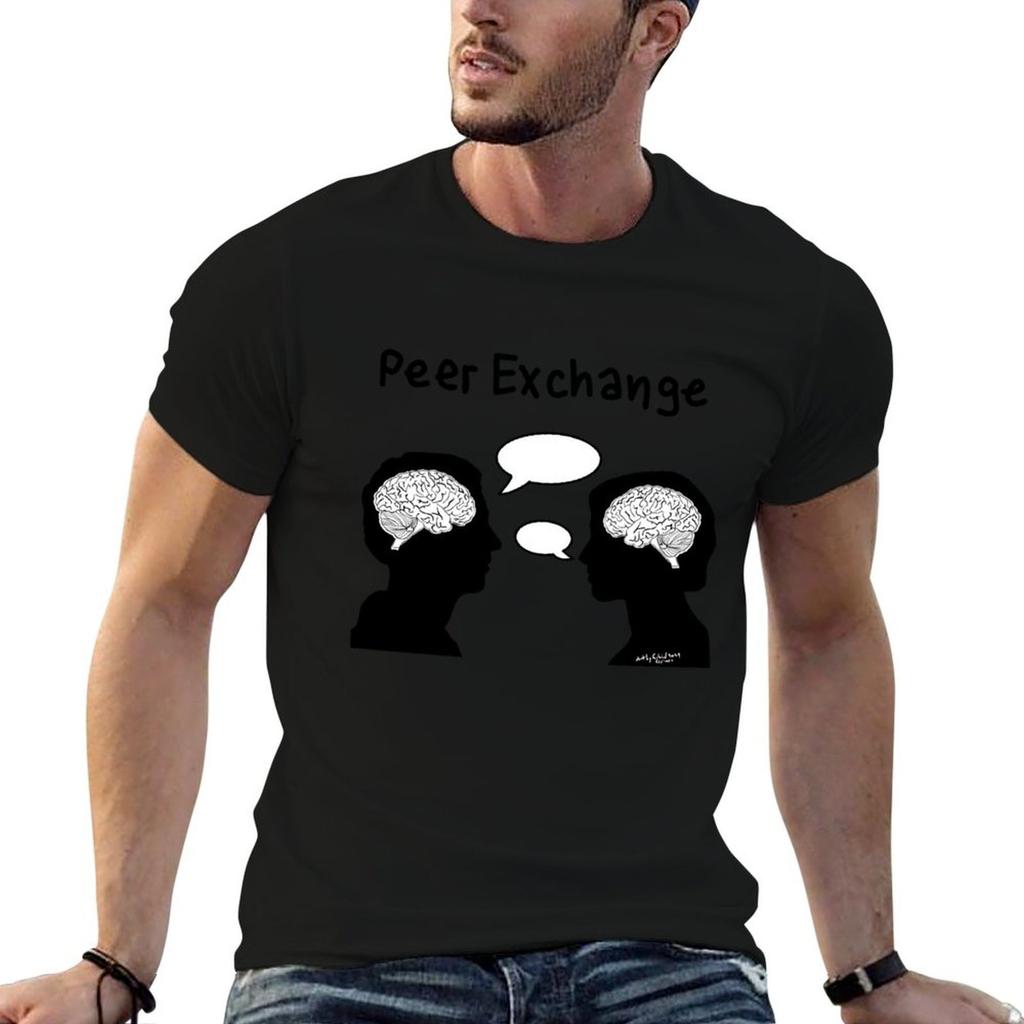 Peer Exchange TShirt Large Size Loose Casual Tee