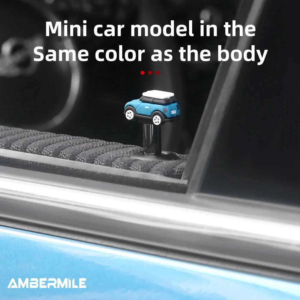 For MINI COOPER F54 F55 F56 F57 F60 R55 R56 R57 R60 1pcs Car Design Interior Door Lock Pin Cover Sticker Countryman Accessories