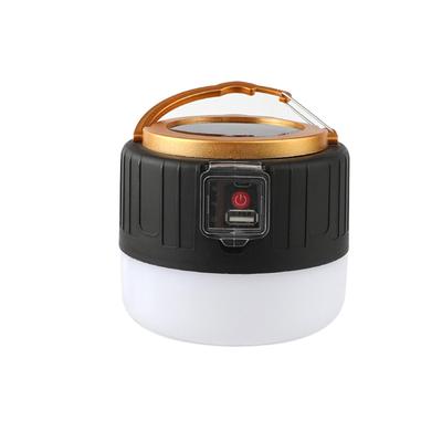 Solar LED Camping Light USB Rechargeable Bulb For Outdoor Tent Lamp Portable Lanterns Emergency Lights For BBQ Hiking
