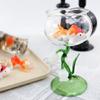 2Pcs Animal Silicone Mold for Epoxy Resin Craft 3D Goldfish Pendant Casting Mold
