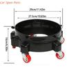 Y4UA Practical Rolling Bucket Support Rolling Bucket Holder for Organized Cleaning