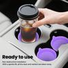 Silicone Car Cup CoasterNon-Slip Car Cup Holder Mat Insert-Type Cup Tray