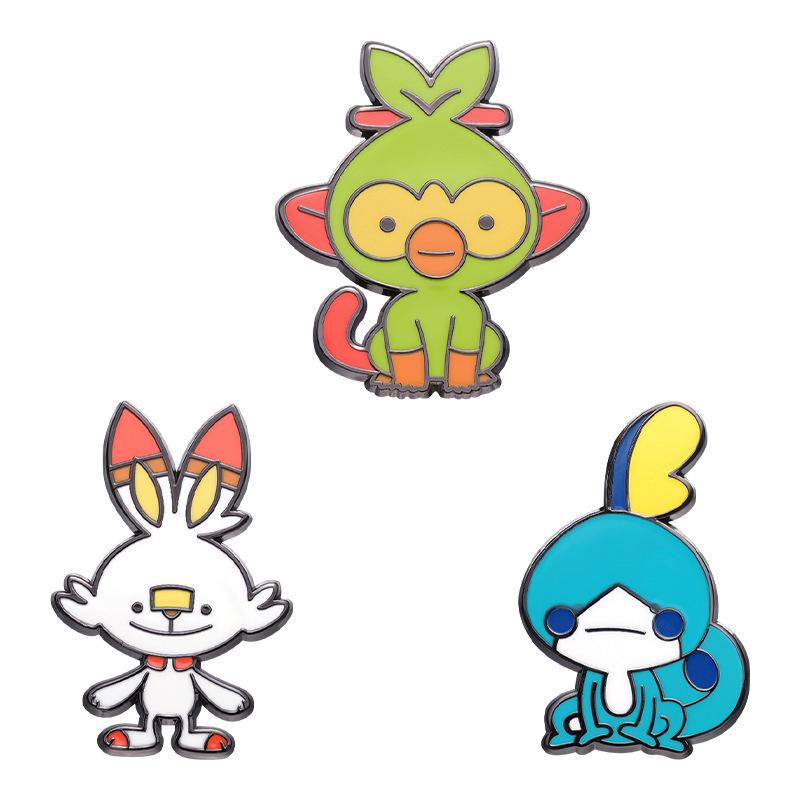 Delightful Enamel Bunny Monkey Bird Brooch Cute Cartoon Animal Badge For Outfits Trendy
